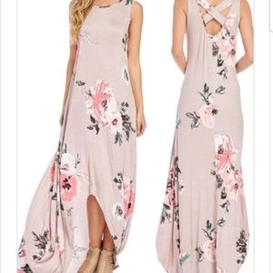 Floral maxi dress